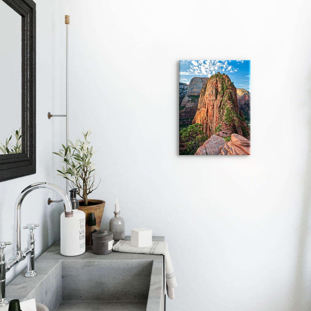 Zion National Park Wall Art Nature Mountain Landscape Wall Decor Angels Landing Canyon Posters Mountains Scenery
