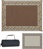 RA7 9-Feet x 12-Feet Classical Reversible RV Patio Mat