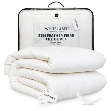 Feather Duvet Insert Twin, Cotton, Cooling, All Season