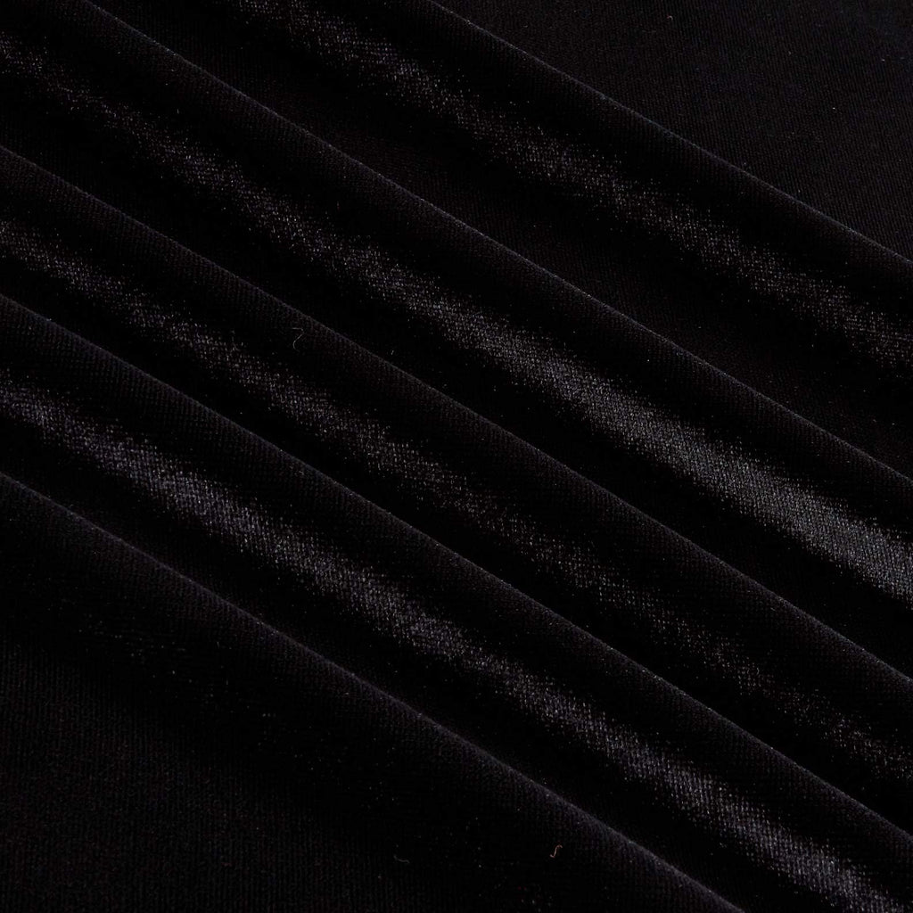 Knit Black, Fabric by the Yard