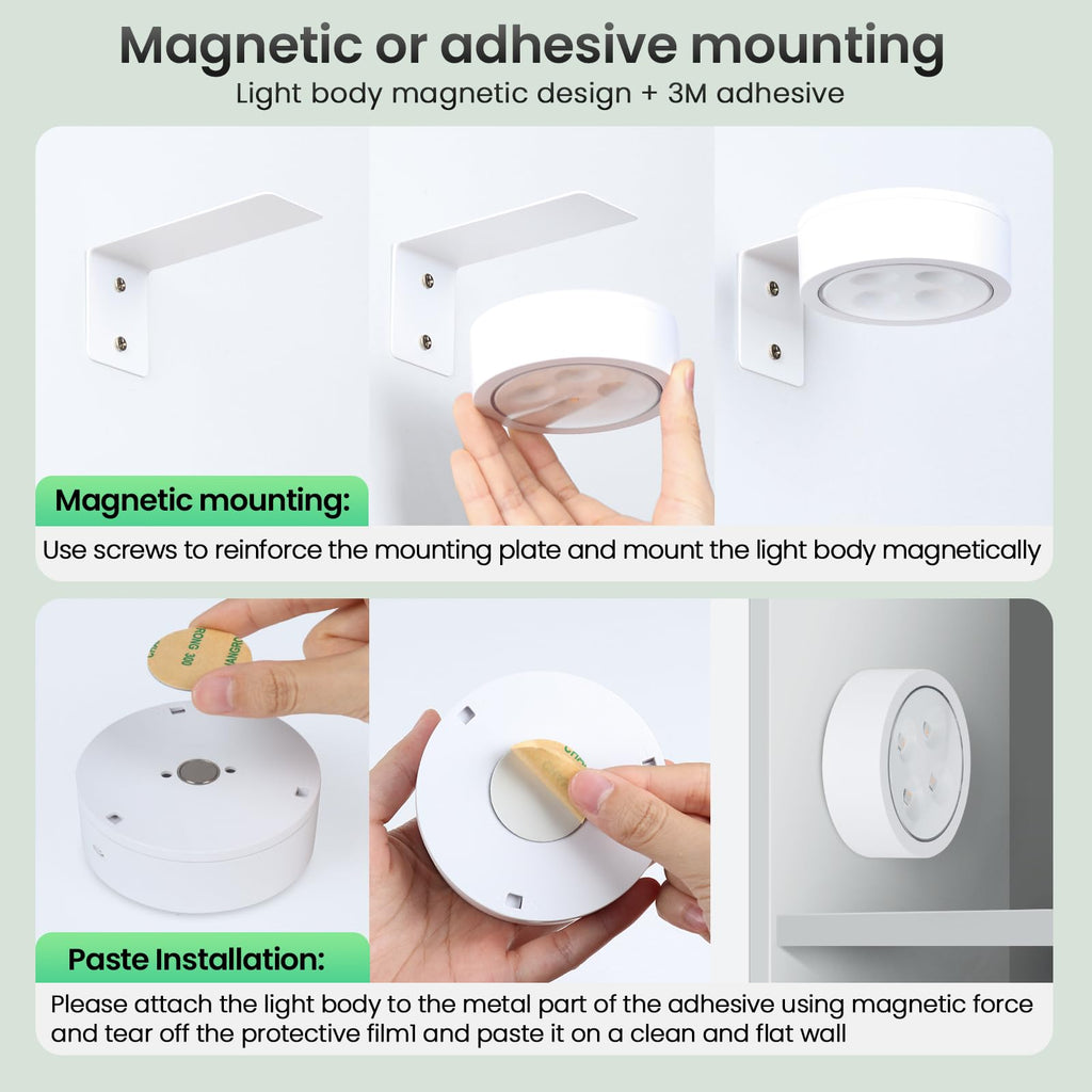Picture Light Battery Operated with Remote,13 Color Dimmable and Timer Painting Light, Art Display Light