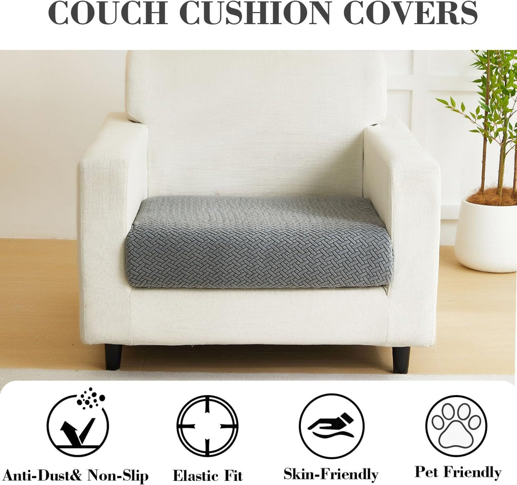 Couch Cushion Covers Sofa Covers Couch Covers for Sofa Pet Friendly Universal Sofa Covers Washable Stretch Slipcovers