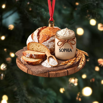 Sourdough Bread Ornament, Sourdough Ornament, Gift for Baker