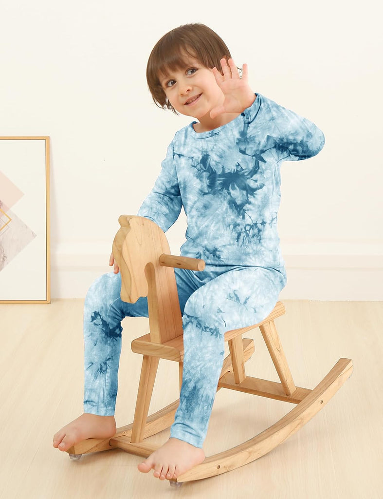 Kids Toddler Bamboo Rayon Pajamas Set Boys Girls Pjs