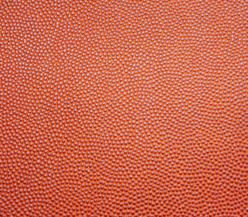 Vinyl Fabric Basketball Orange Fake Leather Upholstery / 54" Wide/Sold by the Yard