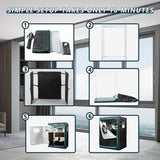 Full Size Infrared Sauna for Home, 2 Person Large Space Personal Home Sauna for Relaxation & Detox