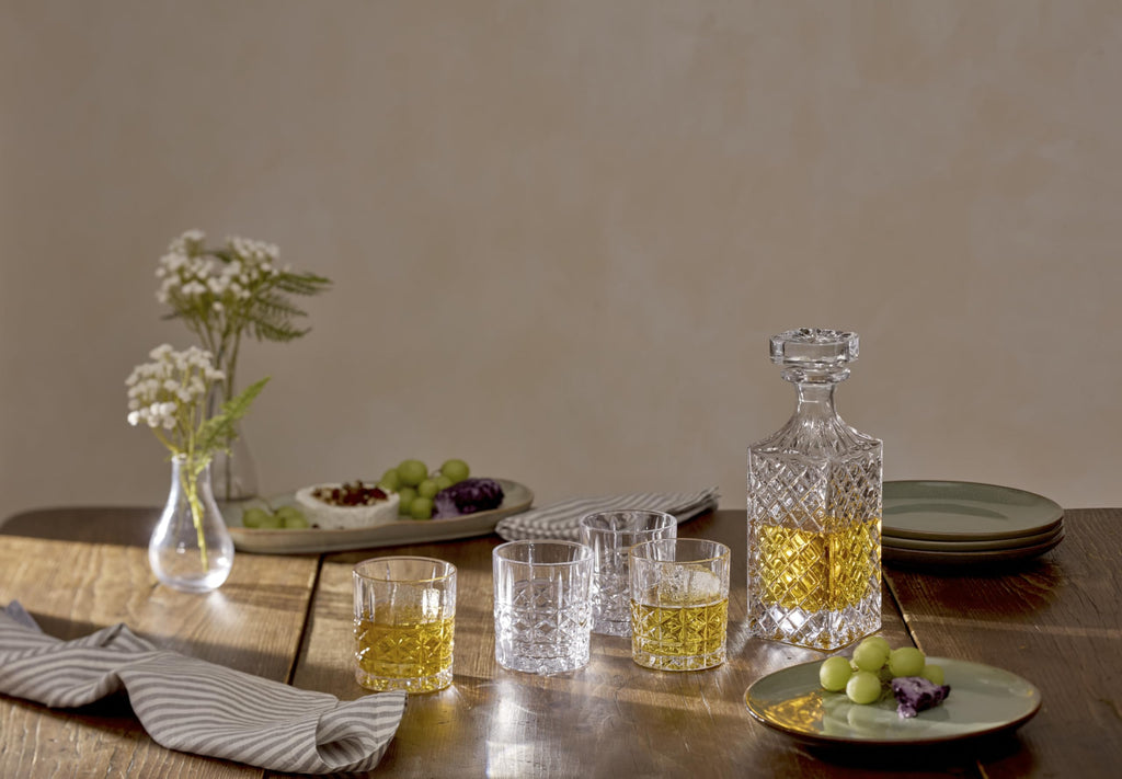 Apollo 5-Piece Whiskey Decanter & Glass Set