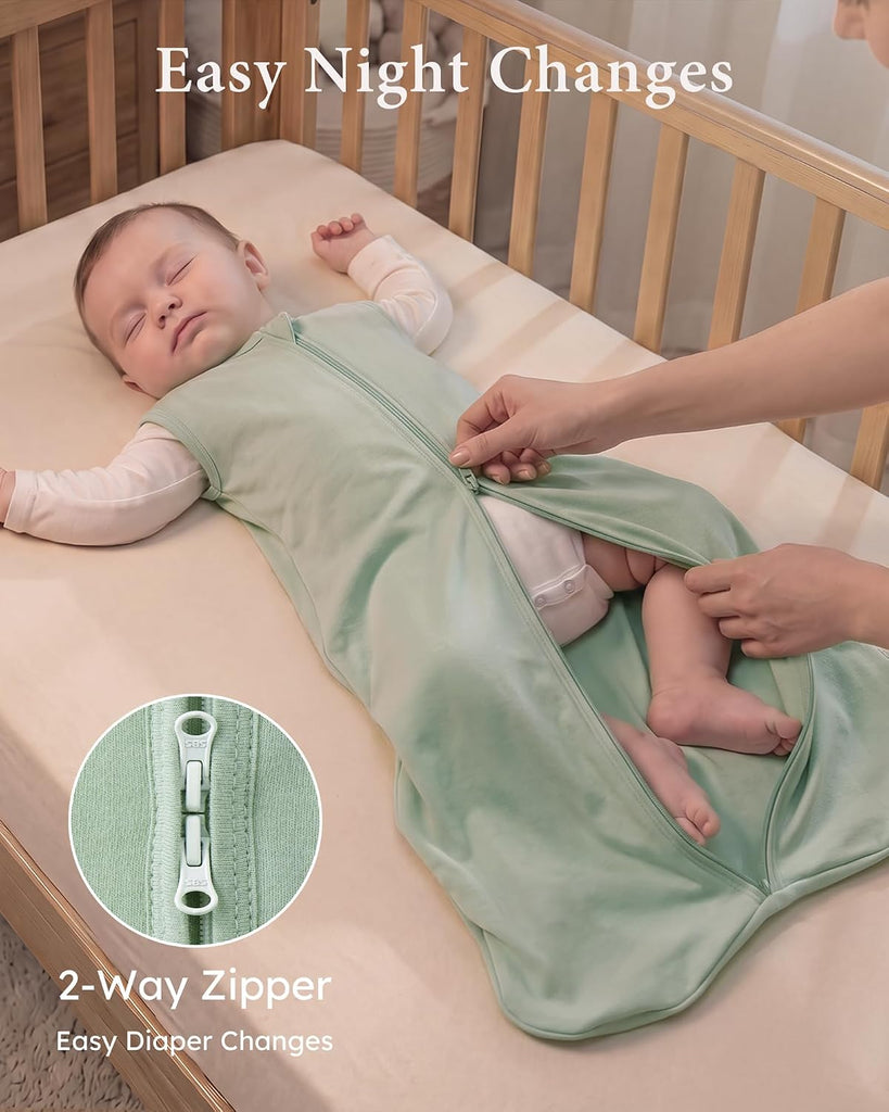 Baby Sleep Sack 0.5TOG 100% Organic Cotton Way Zipper