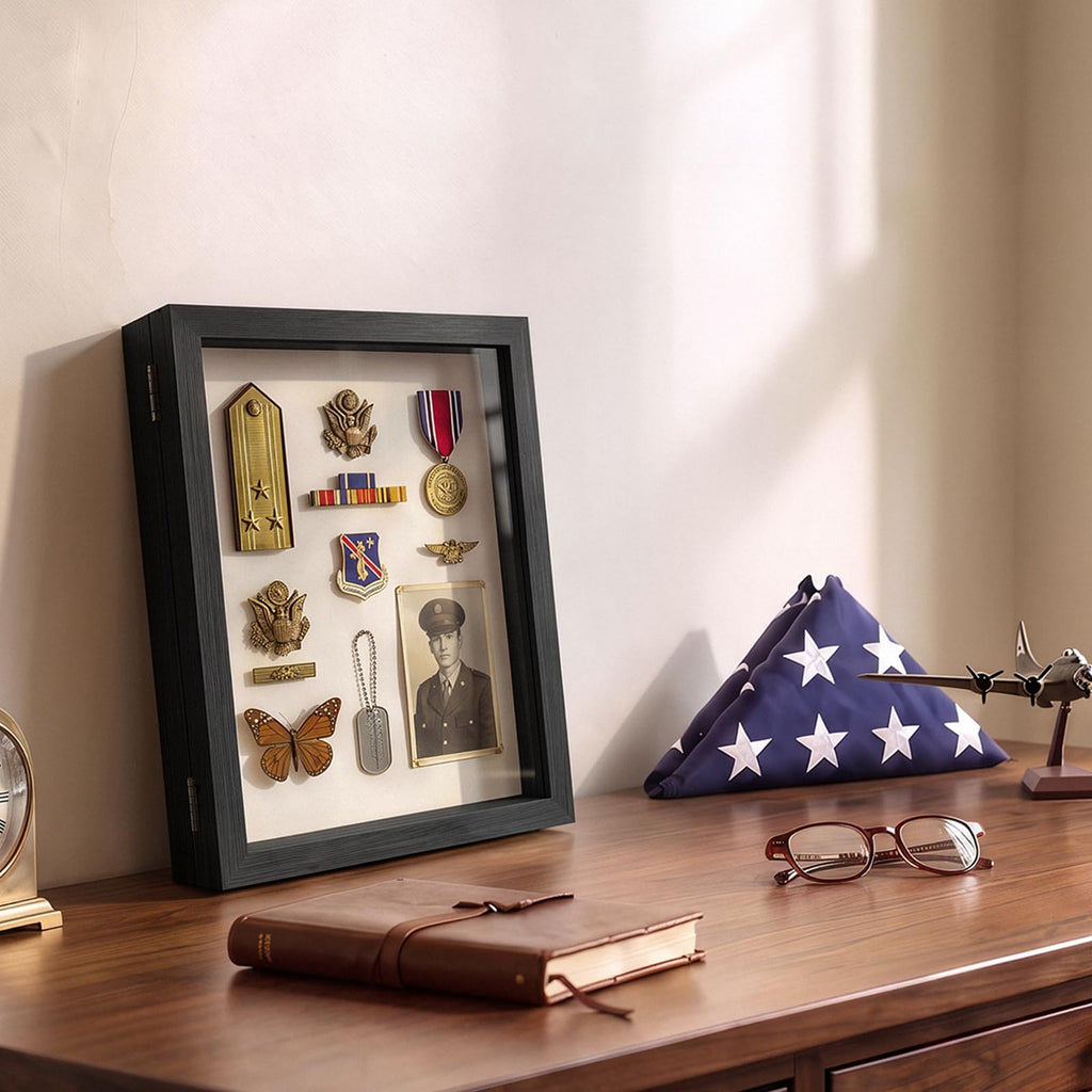 Extra Large Shadow Box 16x20 Display Case Picture Frame Black