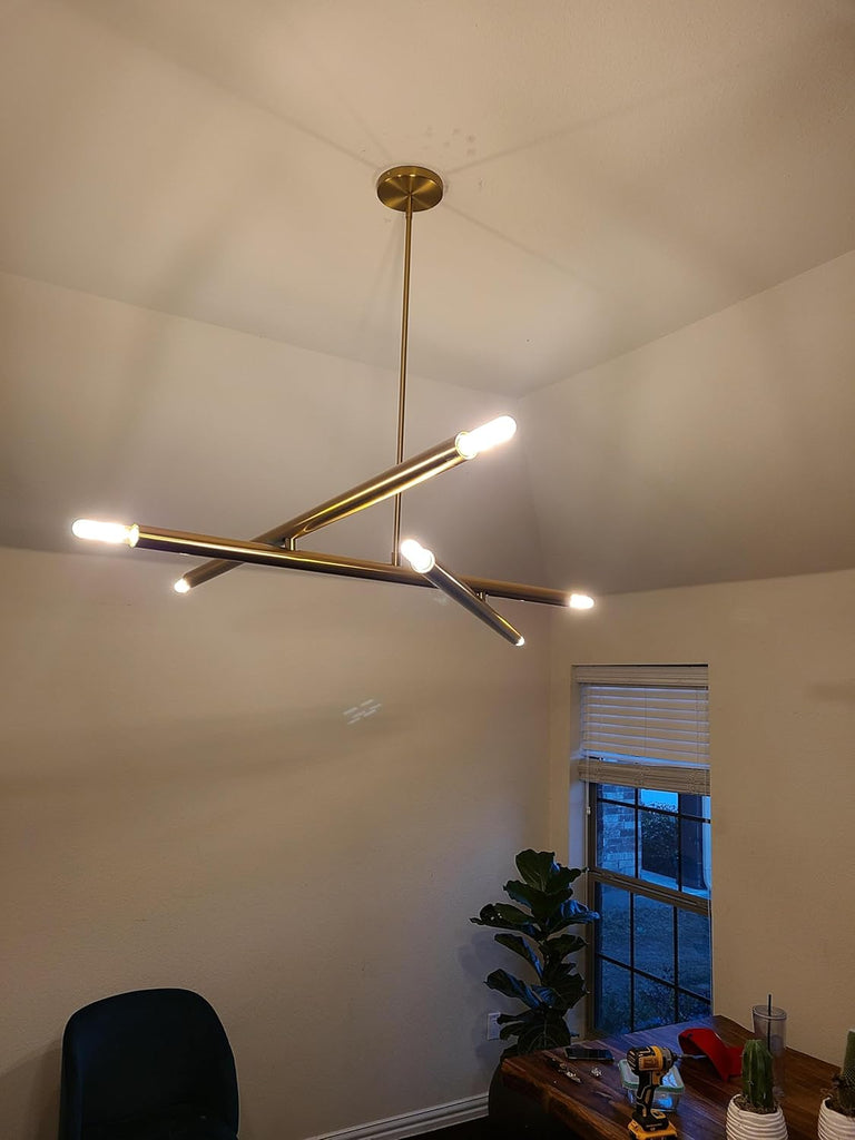 T10 Led Bulb,Dimmable Tubular Vintage LED Edison Bulbs 6W,Equivalent 60 Watt,600LM,Warm White 2700K,Clear Glass,E26