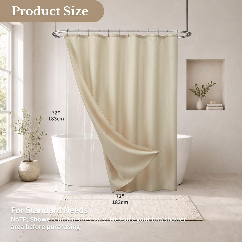 And Liner Set with Hooks Set Linen