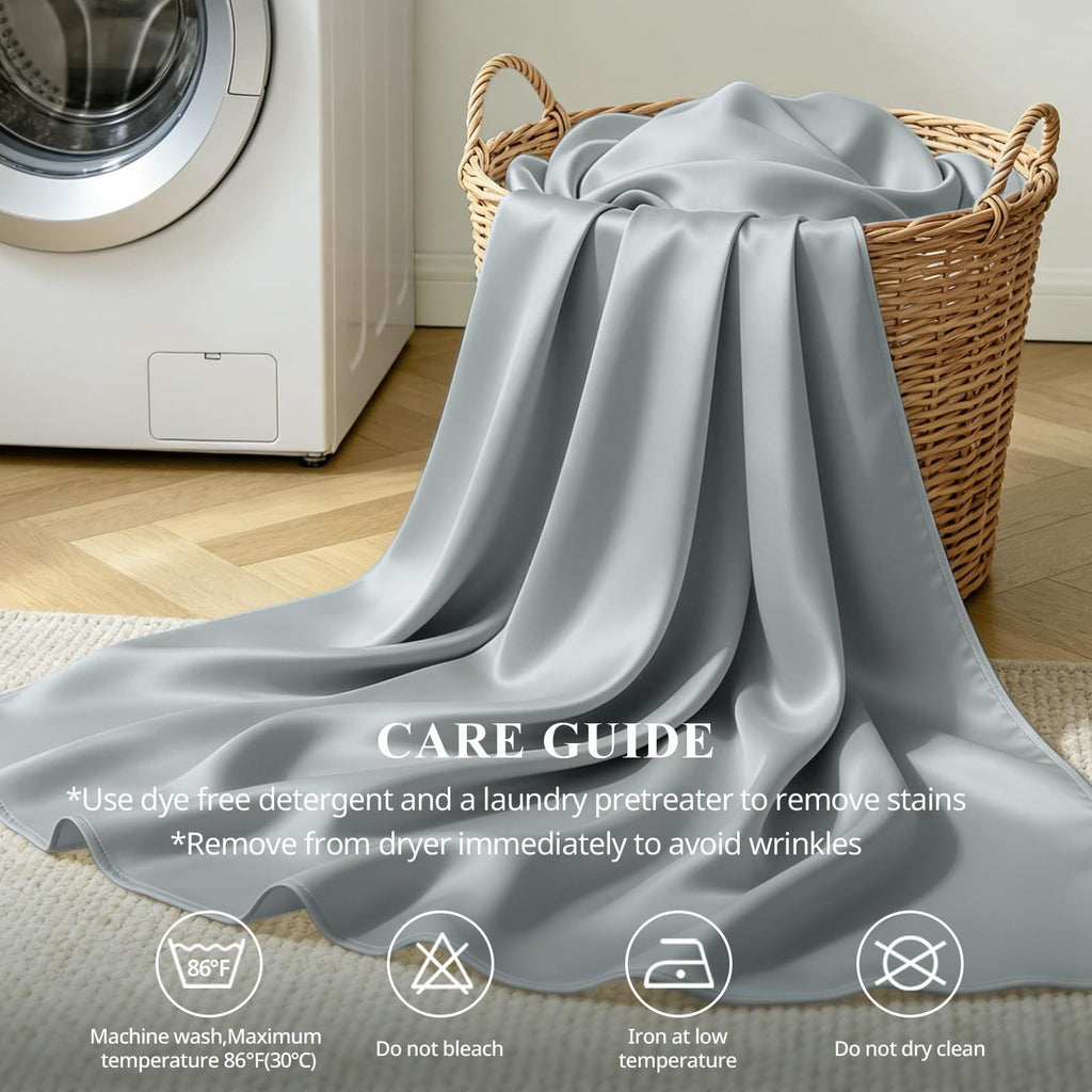 Bamboo Viscose Sheet Set King Size, Cooling Sheets Bed Set