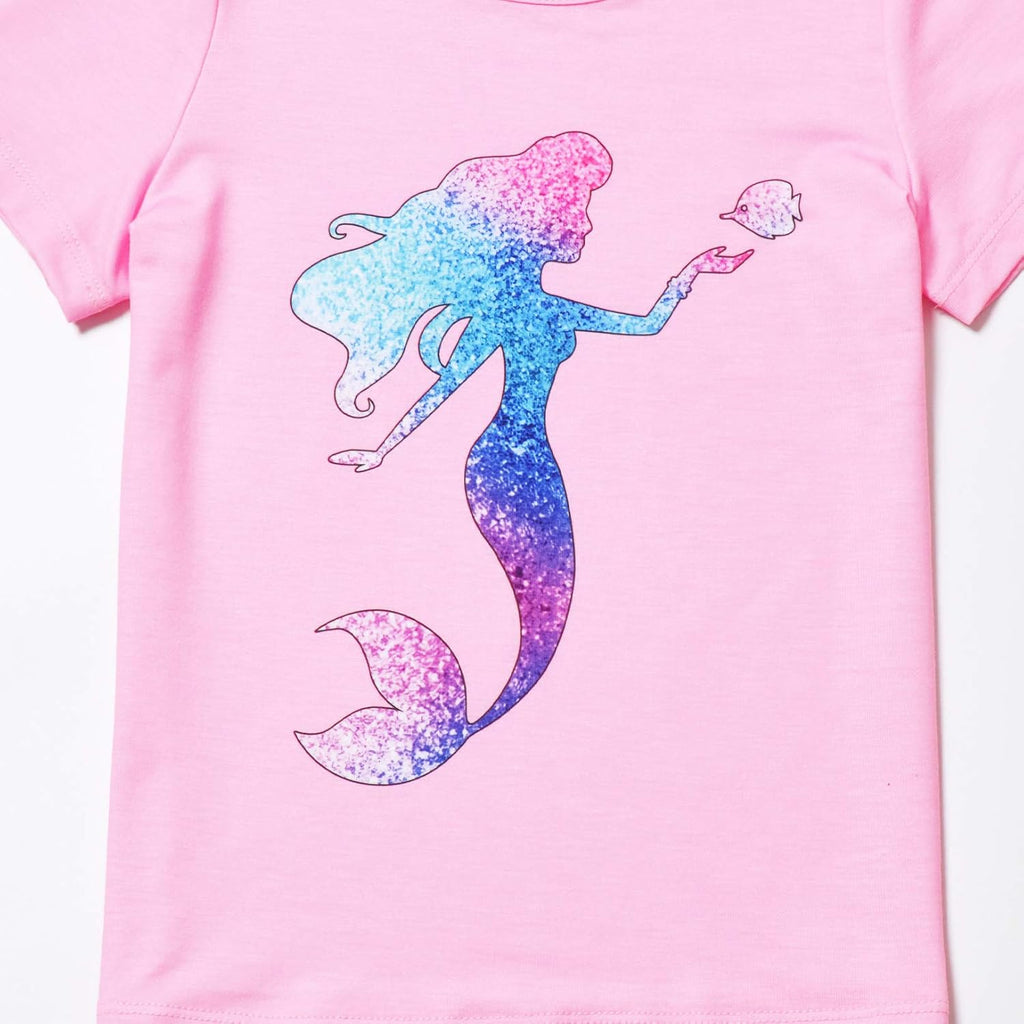 Pajamas Sets for Girls Unicorn Pjs Little Kids Summer Cotton Sleepwear ...
