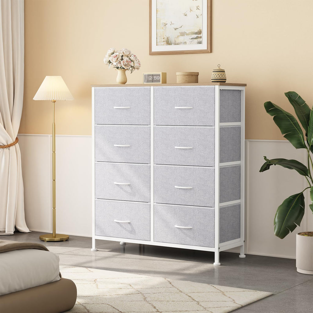 8 Drawer Storage Dresser , Closet Organizers Units