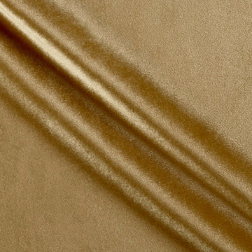 Royal Velvet Light Gold, Fabric by the Yard