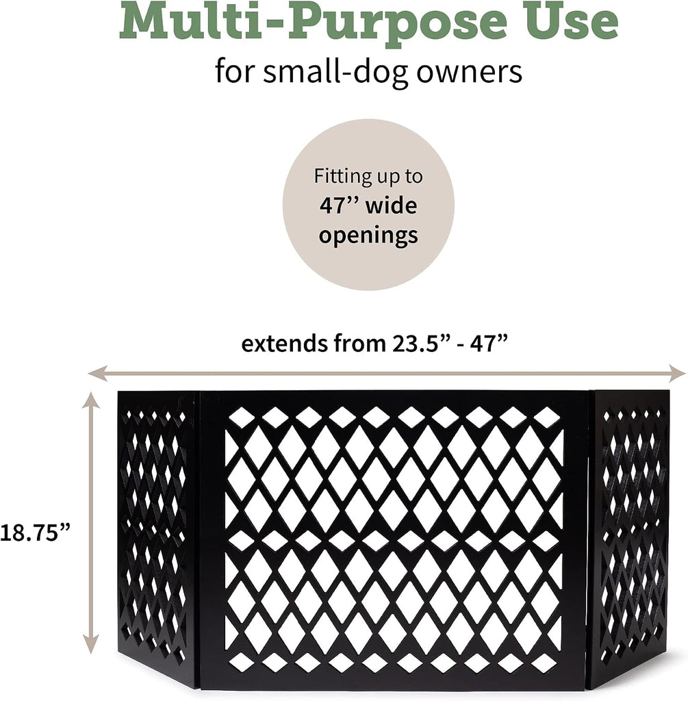 Free Standing Pet Gate | Pet Gate for Small Dogs | Free Standing Dog Gate for Stairs | Freestanding Dog Gates
