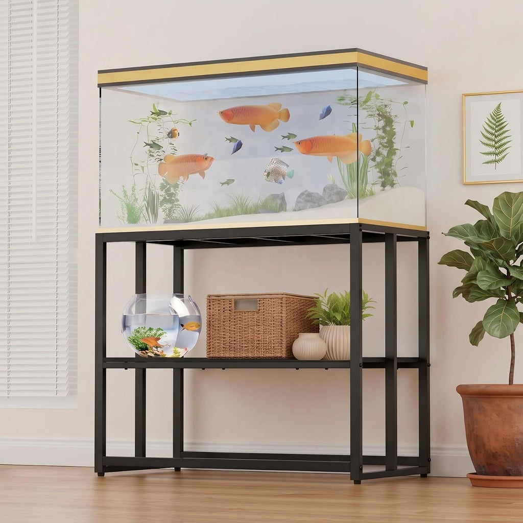 40 Gallon Metal Fish Tank Stand, Aquarium & Terrarium Stand
