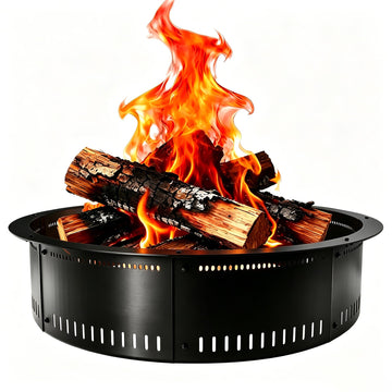 Fire Pit Ring, 36 Inch Smokeless Fire Ring Insert Liner