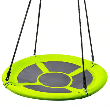 40 inch Saucer Swing for Tree Outdoor, 900Lb Weight Capacity Swing Seat with Hanging Straps Adjustable Safe Durable