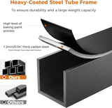 Heavy Duty Triple Bunk Bed for Kids, Twin Over Twin Over Twin Bunk Bed, Metal 3 Bed Bunk Beds for Teens and Adults