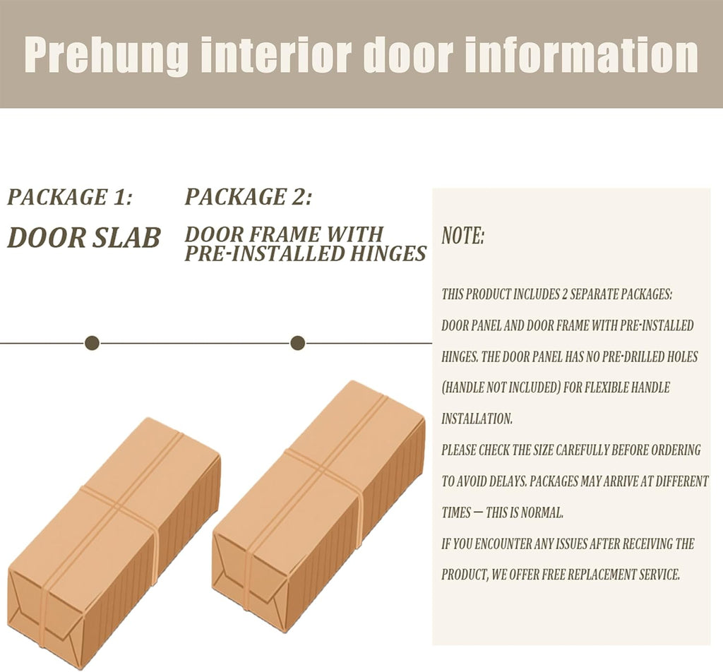 French Door, 32" x 80", 15-Lite Clear Glass, Prehung Interior Door, Right-Handed, White MDF with Door Jamb & Hardware