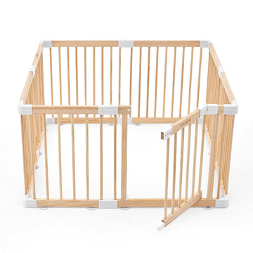Grovi Wooden Playpen, Play Yard, Playpen for Babies and Toddlers | GREENGUARD Gold Certified, BSA Verified, New