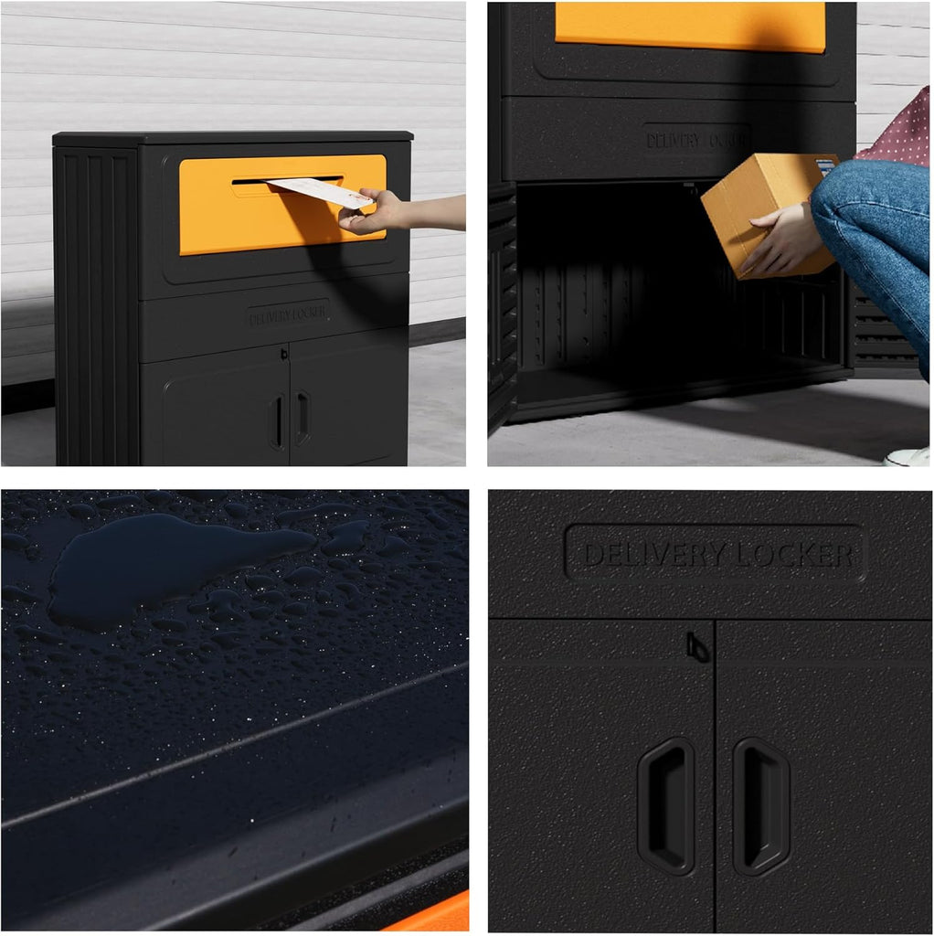 Package Delivery Boxes theft Lockable Package Delivery Box,Waterproof Deck Box