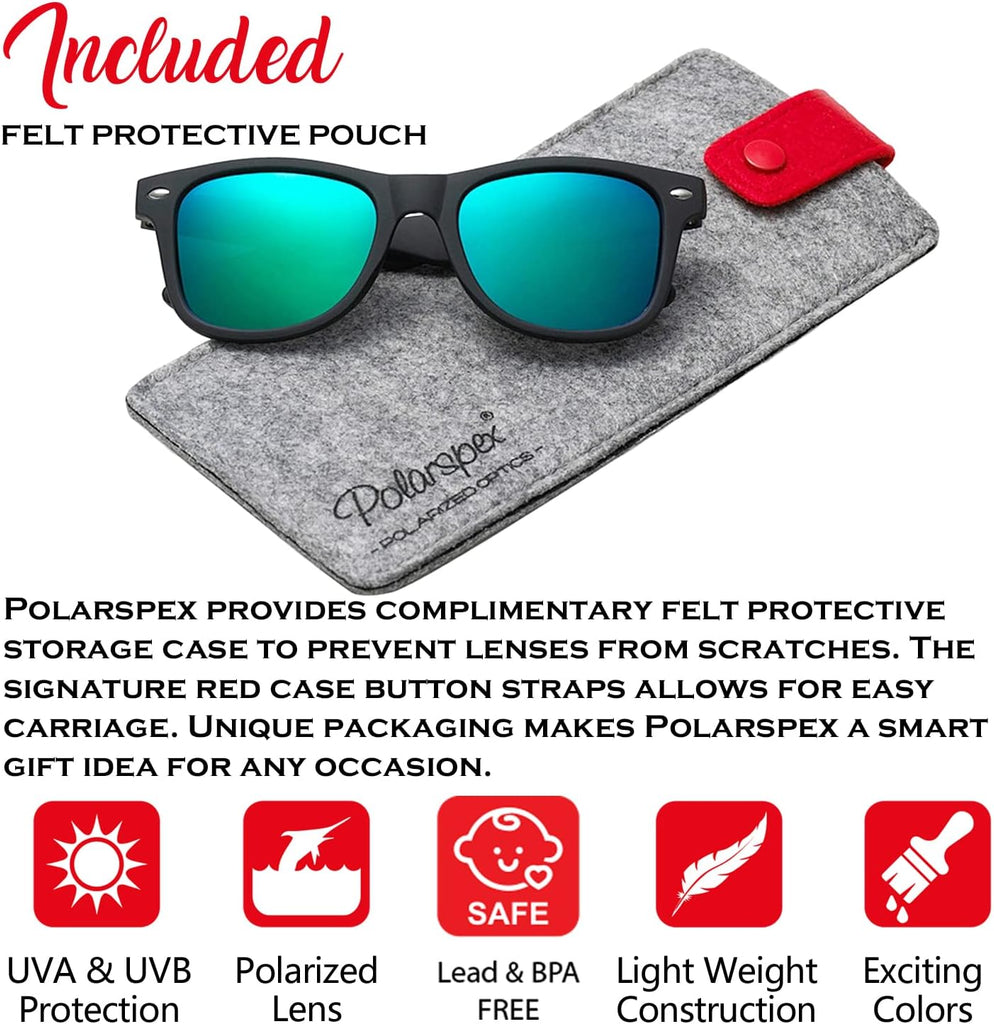 Toddler Polarized Sunglasses for Boys & Girls