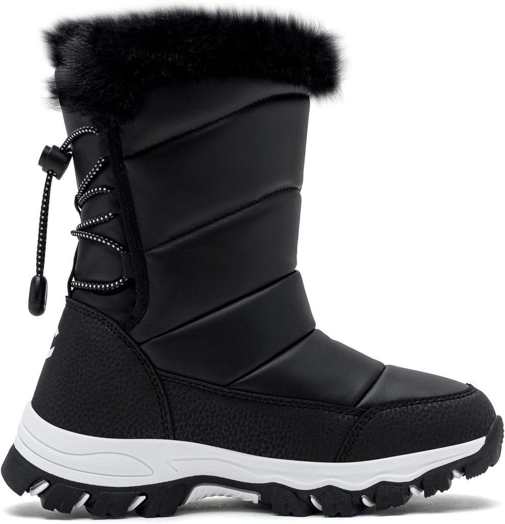 Boys Girls Water Resistant Winter Snow Boots