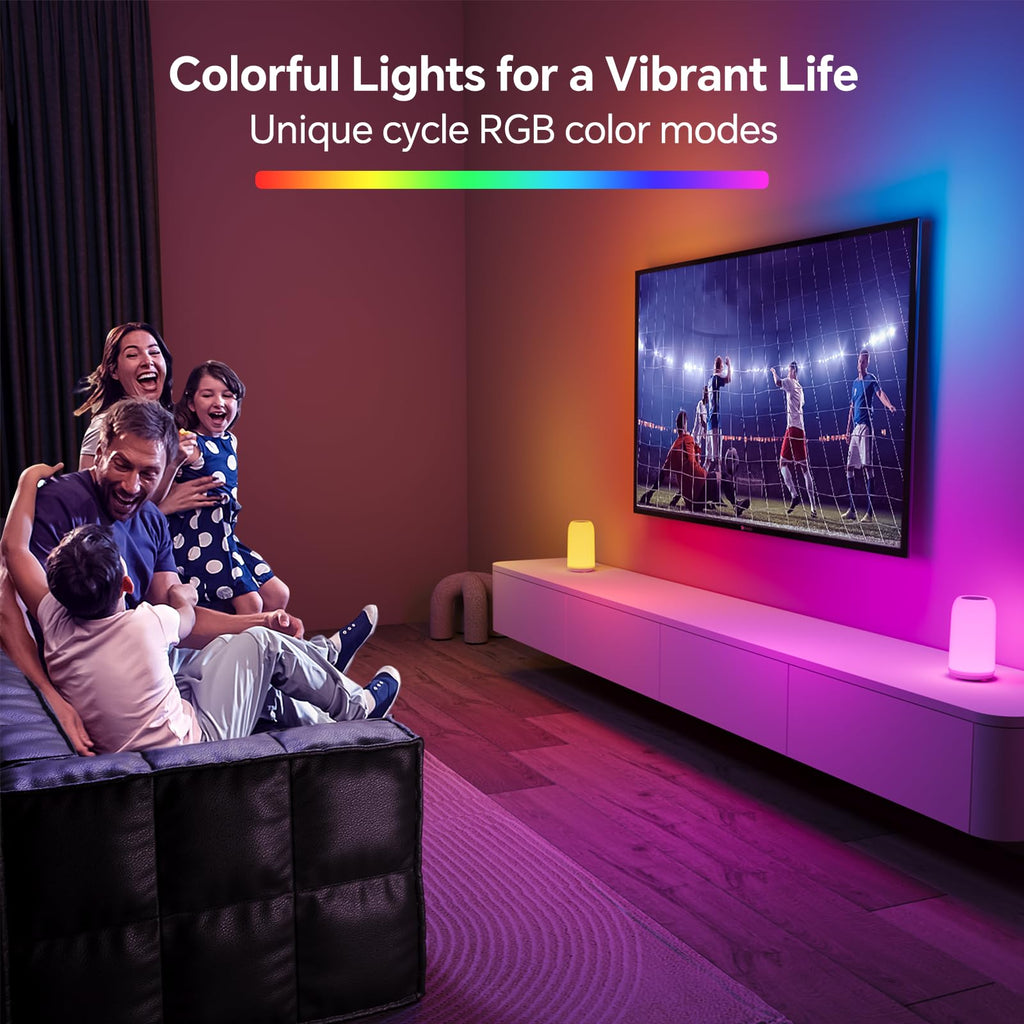Cordless Table Lamps Rechargeable, Touch Lamp [Sleek Design & RGB Mode] 4-Level Brightness Small Bedside Lamp, LED