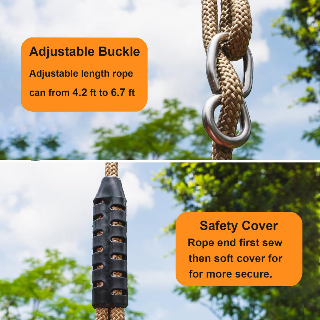 2Pcs Full Bucket Toddler Swing Seat for Swing Set Accessories