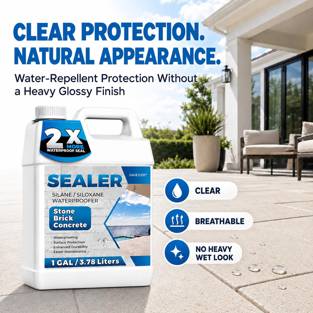 1 Gallon, Penetrating Water Repellent for Pavers & Stone