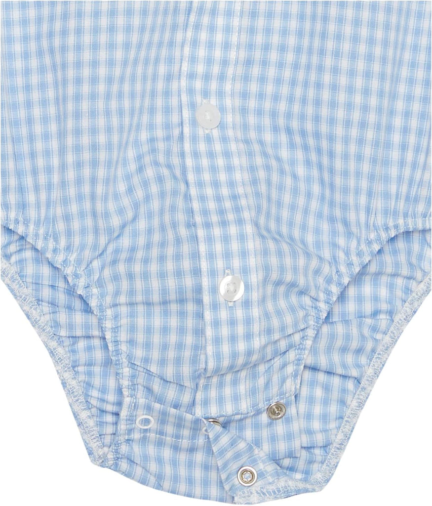 Baby Boys' piece Shortall, Button-down Shirt, and Bow Tie Set