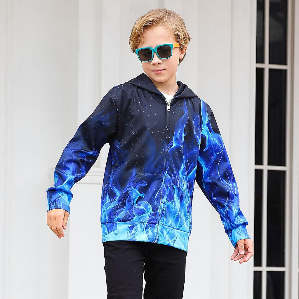 Boys Hoodies Sweatshirt Cool Pullover with Pockets