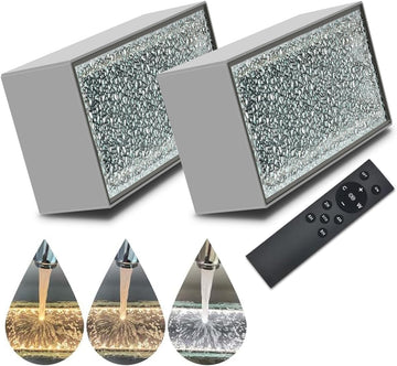 Solar Paver Lights 4x8, Driveway Lights, IP67 Waterproof, 3 Colors, 2 Pack