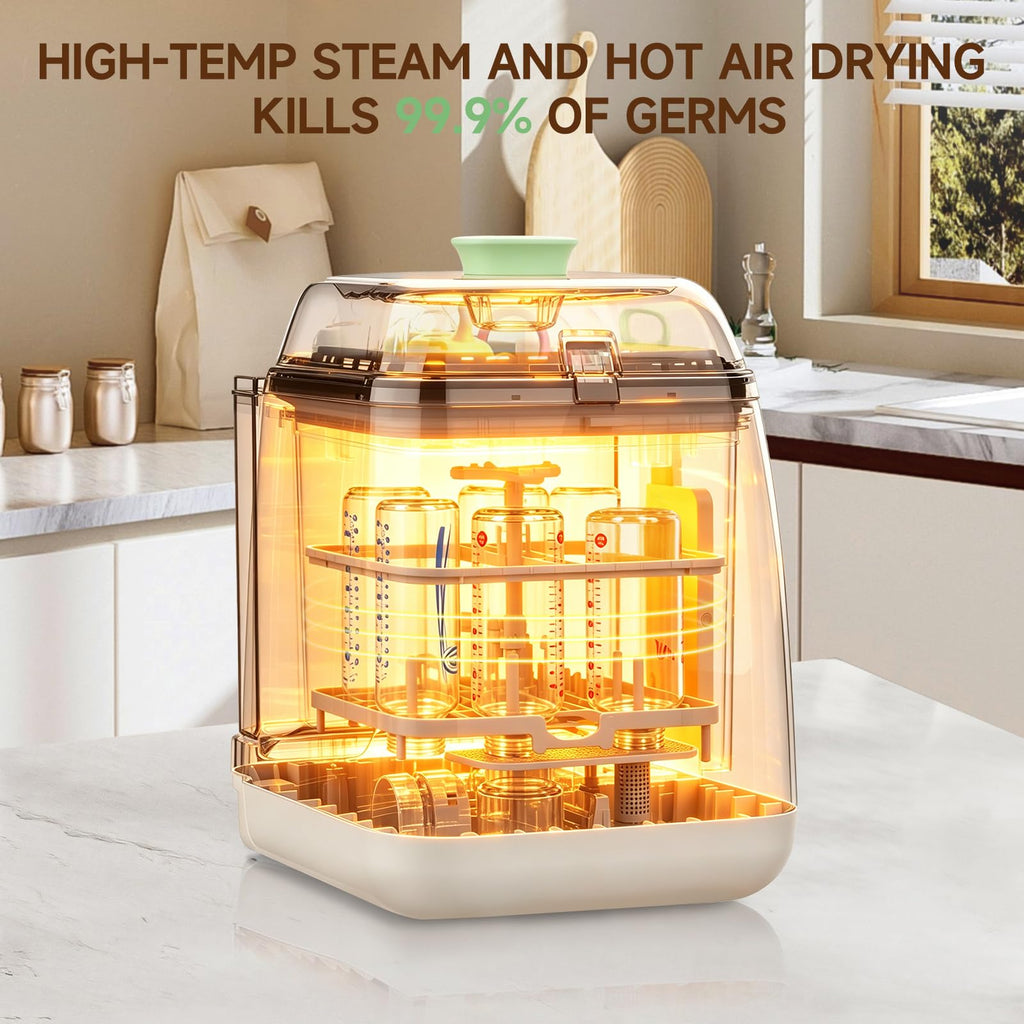 Baby Bottle Washer, All-in-One Washer, Sterilizer & Dryer for Baby Bottles