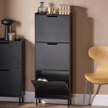 Slim Shoe Cabinet Entryway