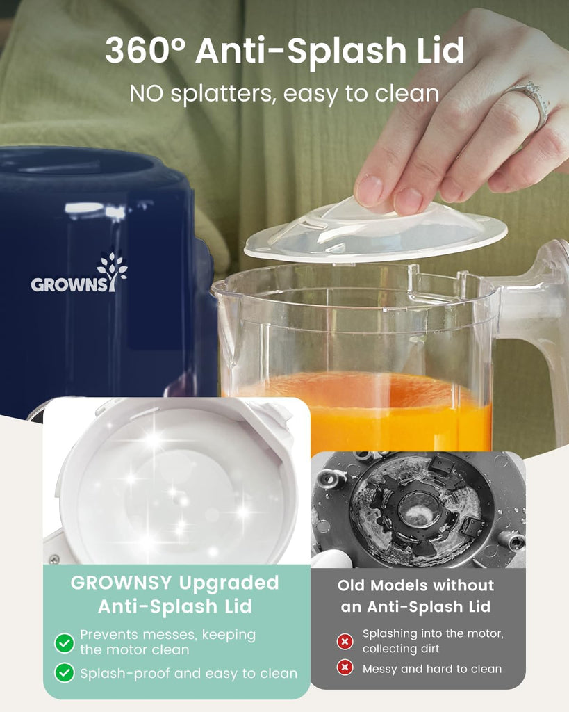 Baby Food Maker, Steam & Blend Baby Food Processor, Dark Blue