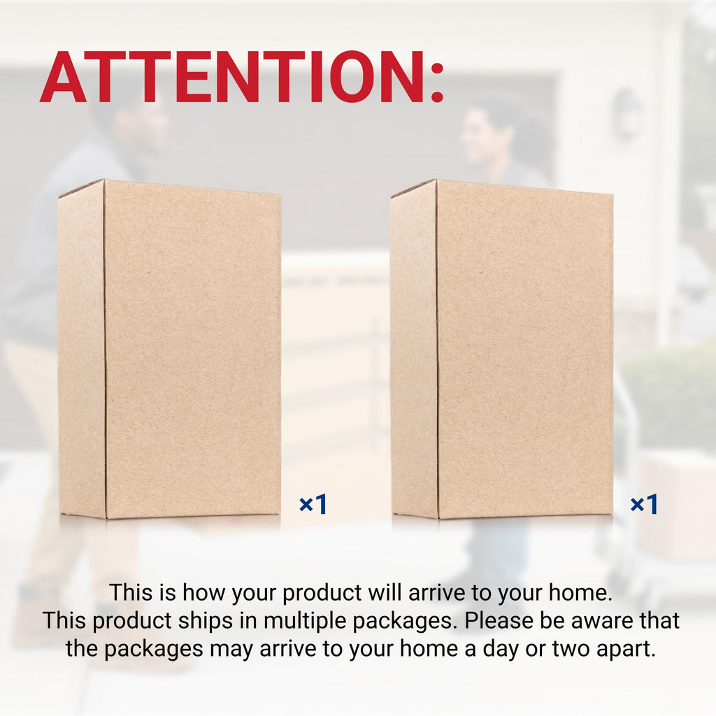 2 Pack 3-Tier 1x4ft Garage Storage Wall Shelving, Black