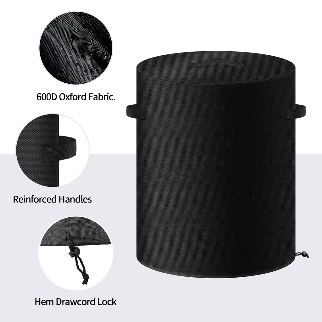 Fire Pit Cover for Ninja Fireside 360 with 600D Oxford Waterproof Fabric