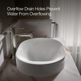 31701-0 Chalice 22-3/4" Oval Bathroom Vessel Sink, Above Counter Vanity Sink Basin, with Overflow, No Faucet Holes