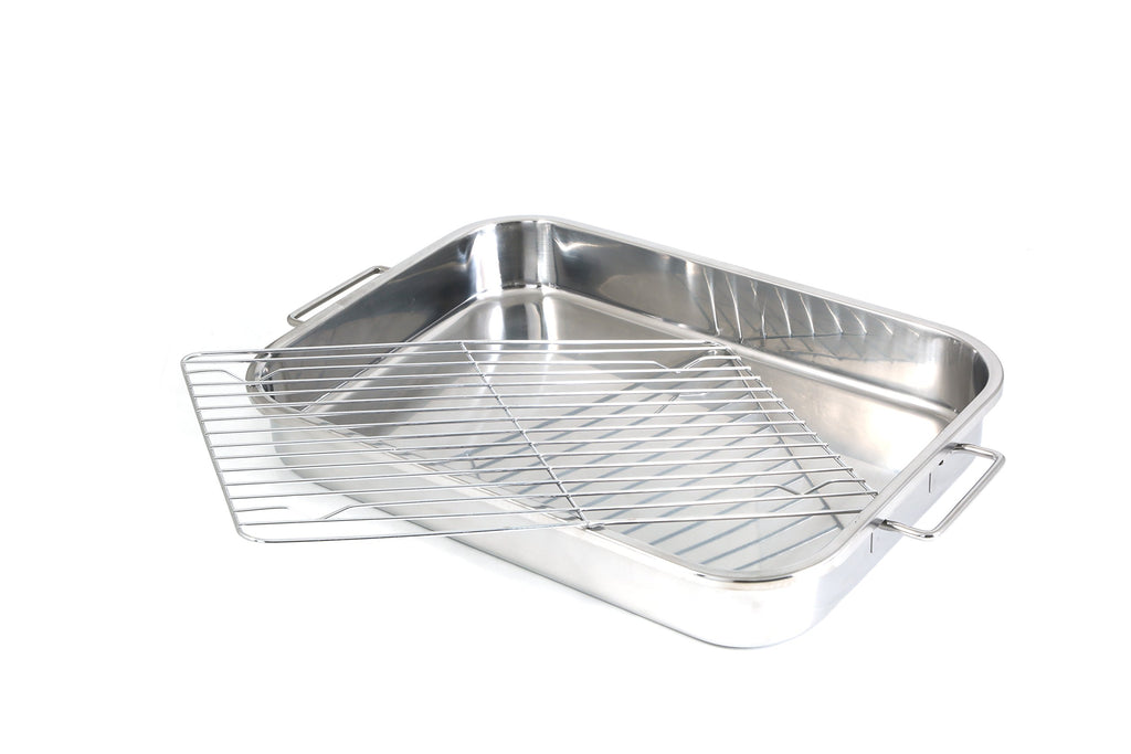 Pro 4-Piece All-in-1 Lasagna and Roasting Pan
