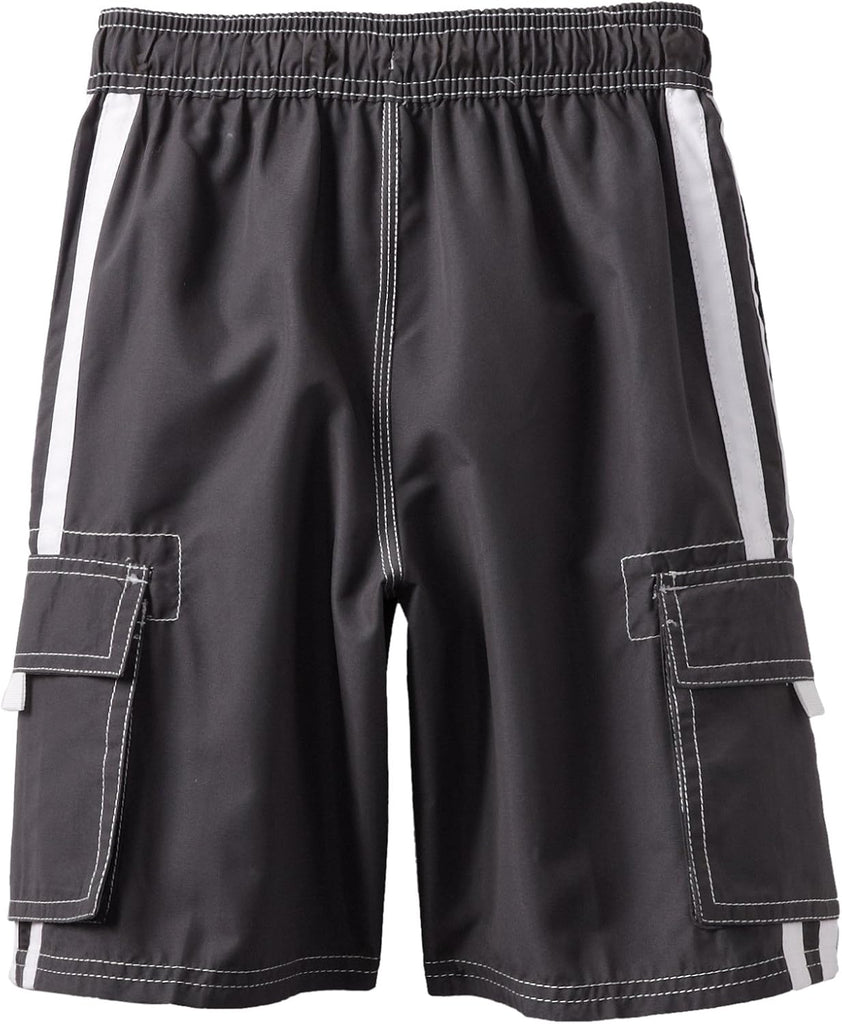 Boys' Barracuda Quick Dry Upf 50+ Beach Swim Trunk