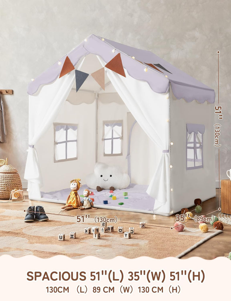 In-1 Kids Play Tent, Indoor Tent with Double Doors