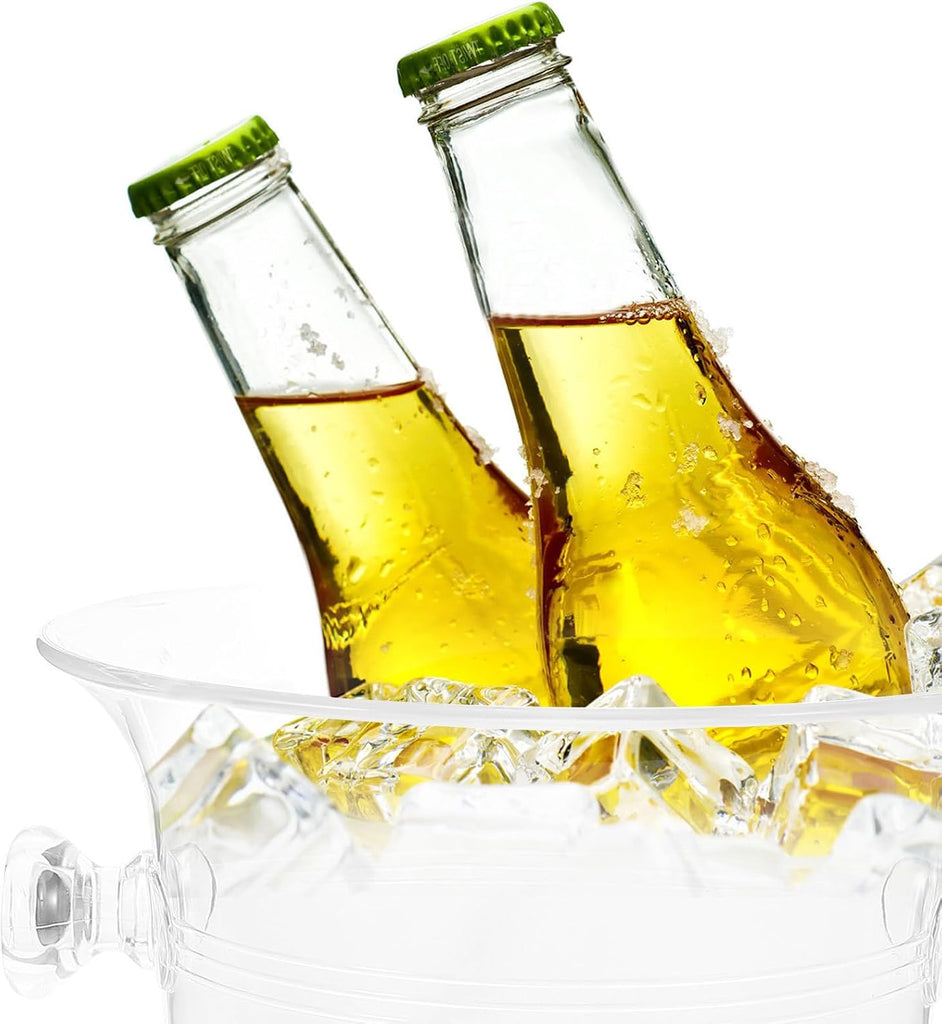 Acrylic Ice Bucket for Bar and Pub, Beer Storage Container