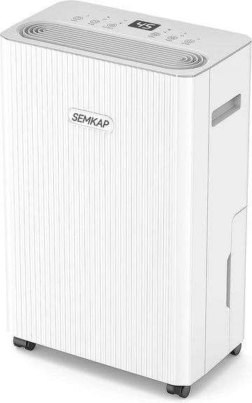 2500 Sq.Ft Dehumidifier for Basement with Drain Hose, 32 Pints Dehumidifiers for Home, Large Room, Bathroom, Bedroom