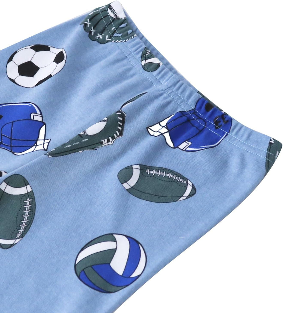 Boys Pajama Set, Piece Cotton Pajamas Short Summer PJs Kids Sleepwear