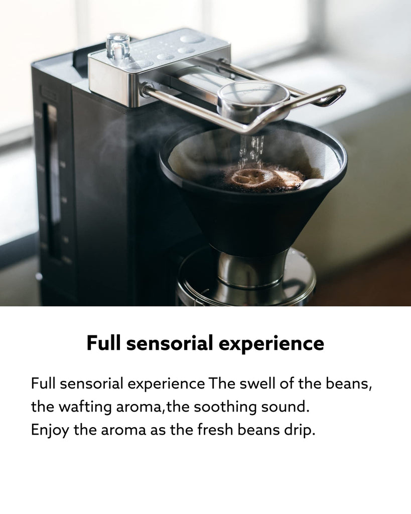 The Brew | Automatic Pour Over Coffee Maker | Clear Brewing Method | Precise Temperature Regulation | Three Brewing