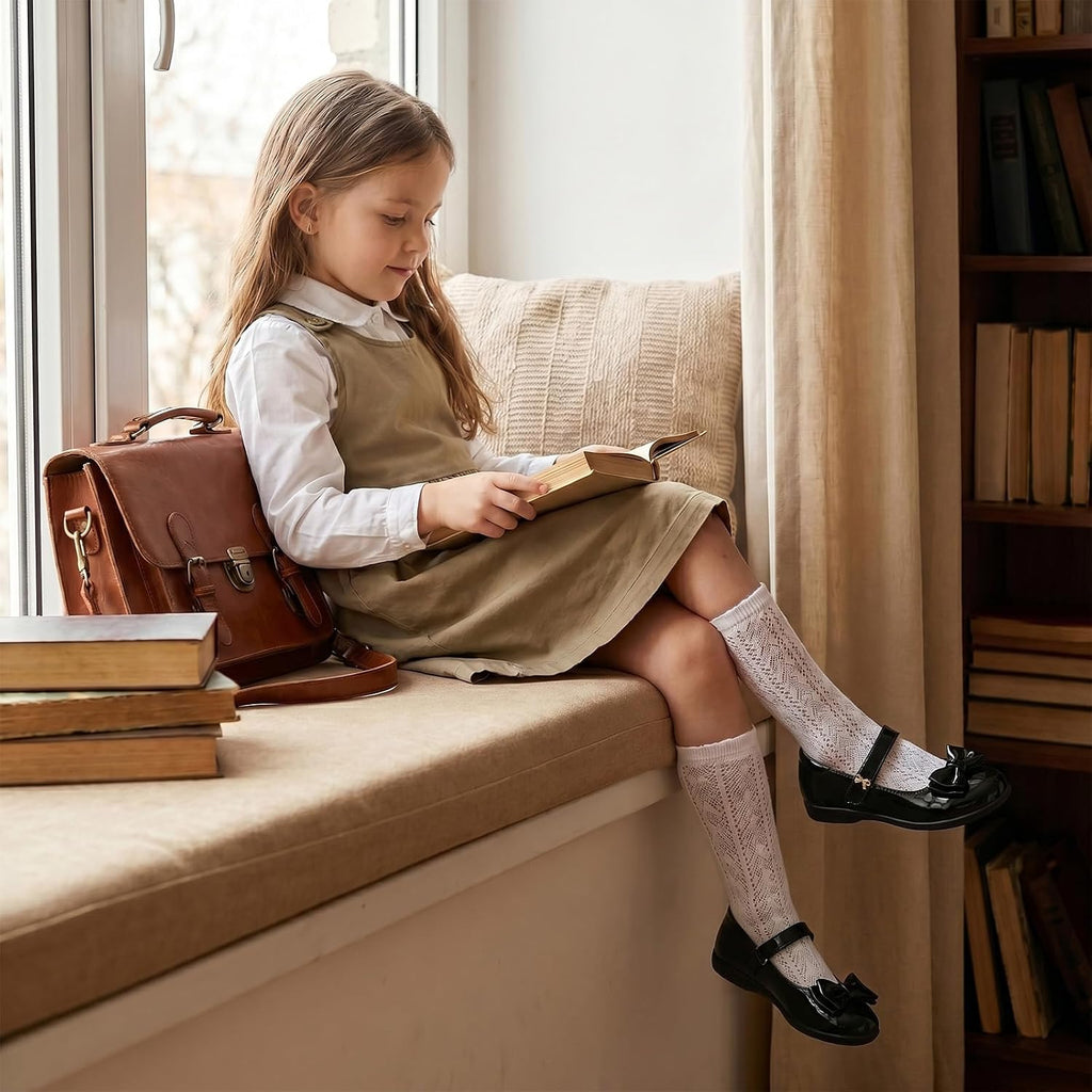 Girls Mary Jane Shoes Black School Dress Shoes