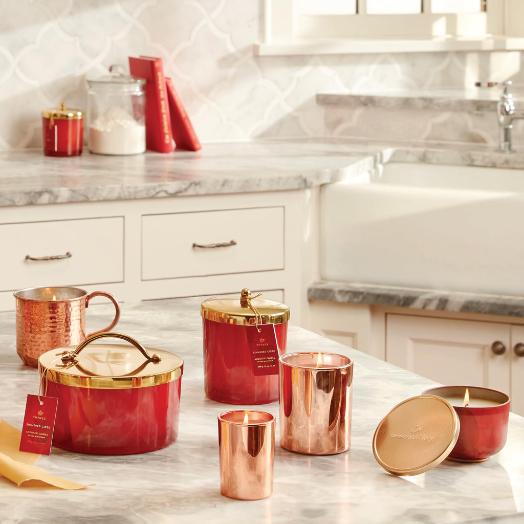 Scented Candles Decor - Luxury Home Fragrance Gifts for Women & Men - Fall Candles with Warm Notes of Apple, Clove, &